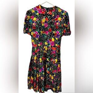 Vintage Oscar De La Renta Studio Dress 100% silk size 10